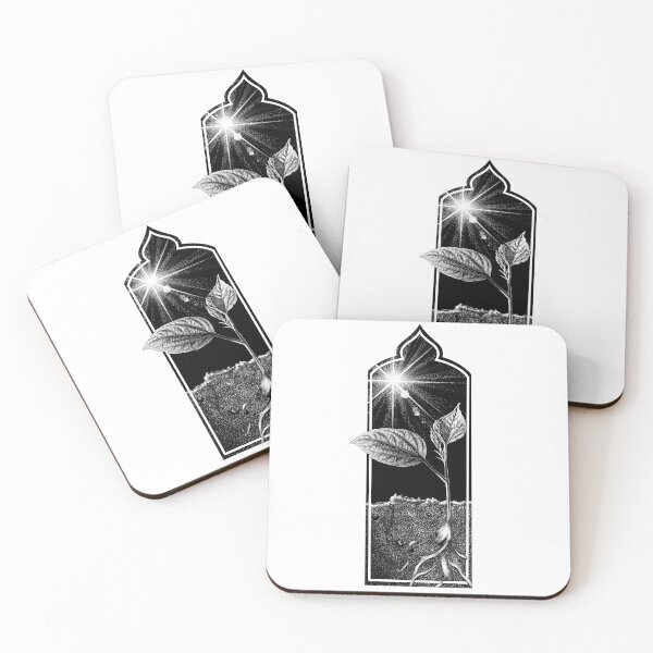 Item preview, Sprout (a monochromatic illustration on white) designed and sold by Anicatattoos.