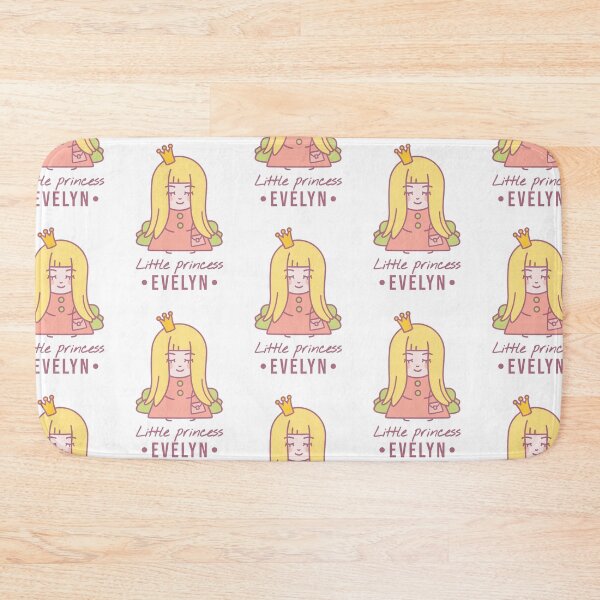 Item preview,  Blonde girl with a crown on her head and a bag sits on the couch | Little princess Evelyn designed and sold by AnnaRuz.