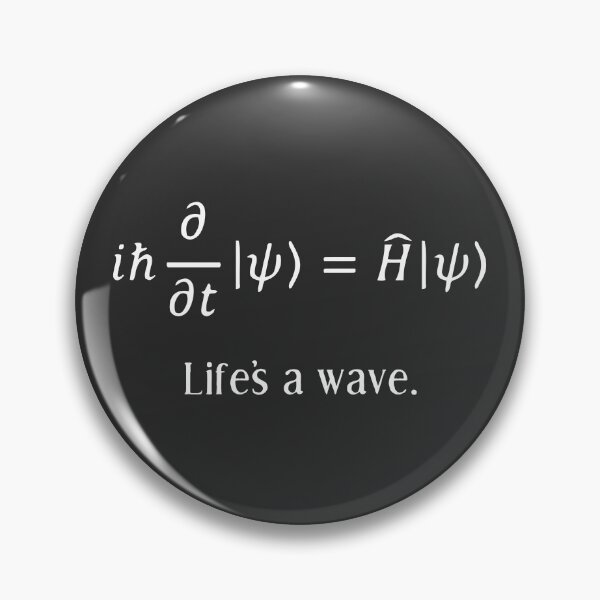 Item preview, Schrodinger Equation T-Shirt for Physicists Mathematicians designed and sold by Capybara Clothing.