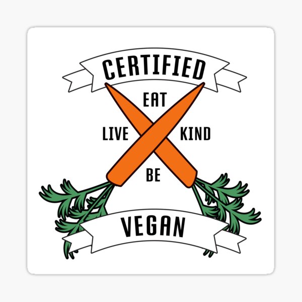 Artikel-Vorschau von Zertifizierte vegane gekreuzte Karotten Seien Sie nett, designt und verkauft von nanogarbanzo.