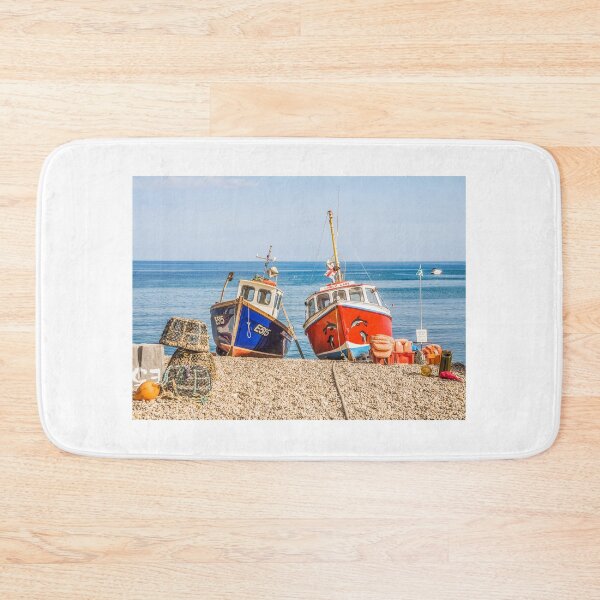 Item preview, Fishing Boats On Beach designed and sold by Graham Prentice.