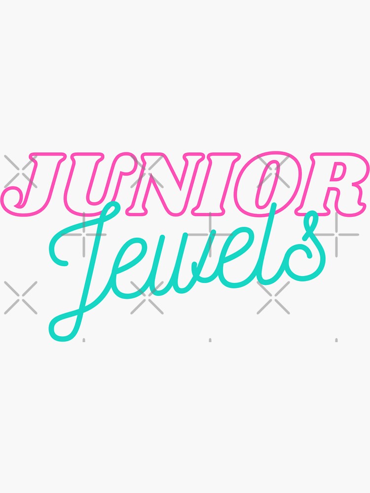 junior-jewels-class-names-for-high-school-classes-sticker-for-sale