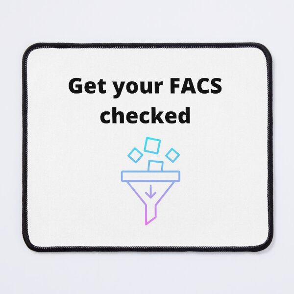 Item preview, Funny science -Get your FACS checked tshirt gift Classic T-shirt designed and sold by miriamyk.