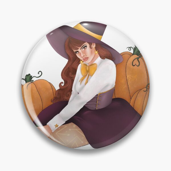 Item preview, Sassy Witch and Fall Pumpkins designed and sold by KylieKlein.