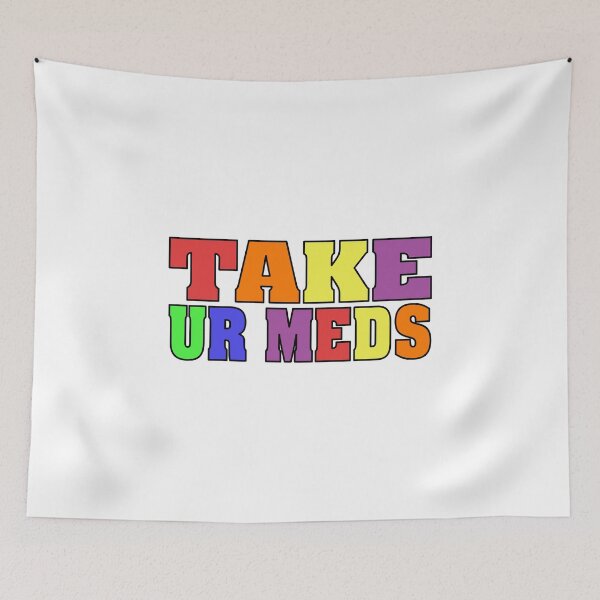 Item preview, Take Your/Ur Meds Essential Classic Sticker designed and sold by SW33TSP0T.