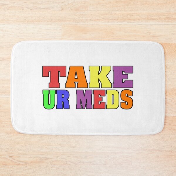 Item preview, Take Your/Ur Meds Essential Classic Sticker designed and sold by SW33TSP0T.