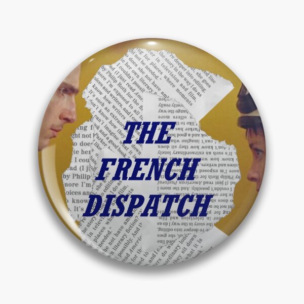Item preview, french dispatch poster design designed and sold by daisyfrances.