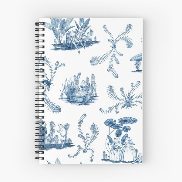 Artikelvorschau, Frosch Toile (Blau) entworfen und verkauft von Vincent Briggs.