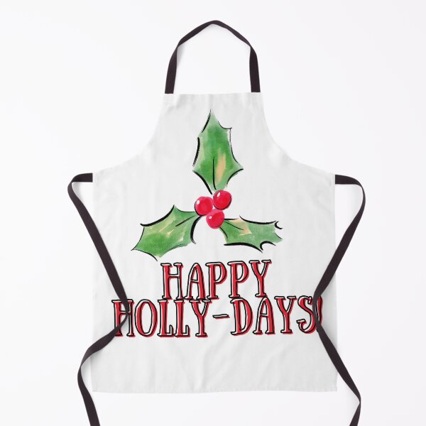 Item preview, Happy Holly-Days Pun designed and sold by Pun Intended.