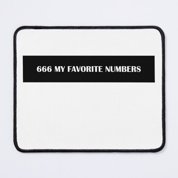 Item preview, 666 My Favorite Numbers  designed and sold by HiddenStar02.