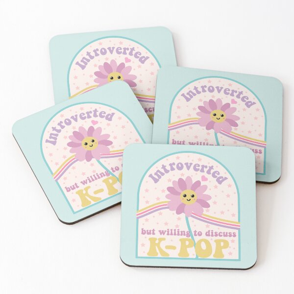 Item preview, Introverted but willing to discuss k-pop flower designed and sold by racharanha.