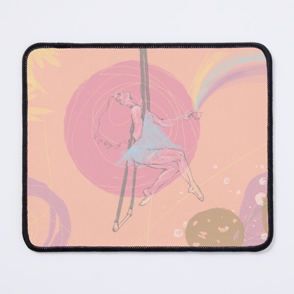 Item preview, Trapeze Girl drinking Rainbow designed and sold by Aurora Gritti.