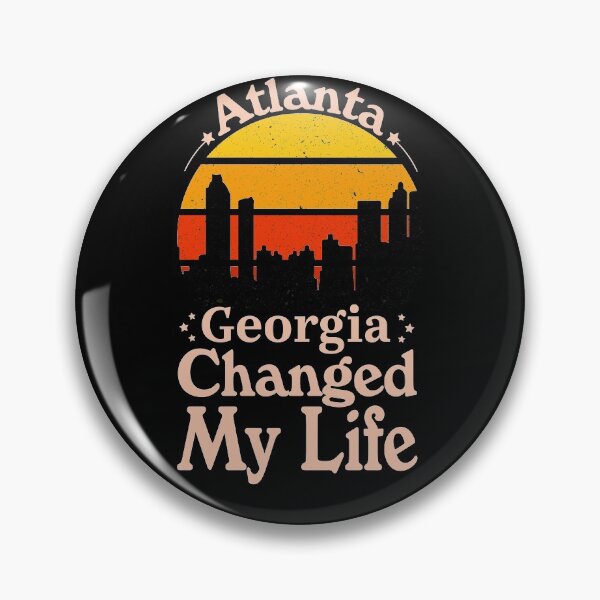 Item preview, Atlanta Georgia Changed My Life Vintage Atlanta Georgia Skyline designed and sold by Creativy.