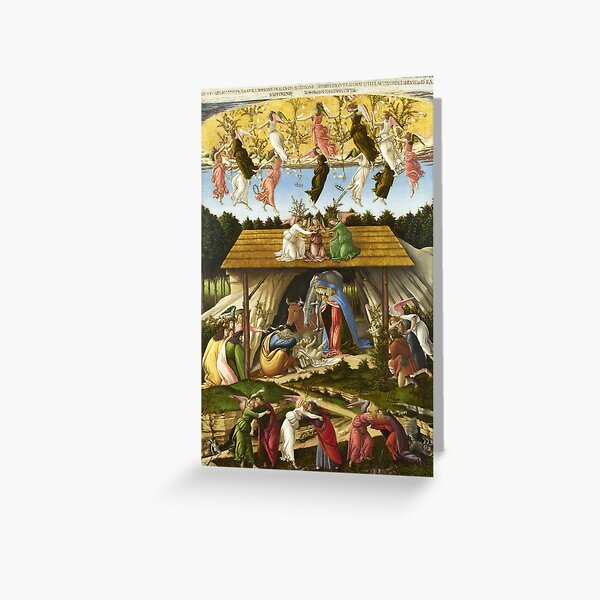 Item preview, Sandro Botticelli "The Mystical Nativity" designed and sold by Alexandra Dahl.