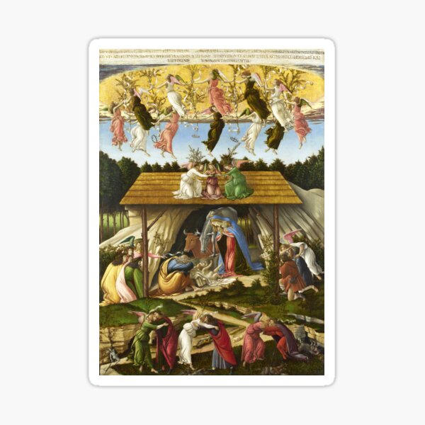 Item preview, Sandro Botticelli "The Mystical Nativity" designed and sold by Alexandra Dahl.