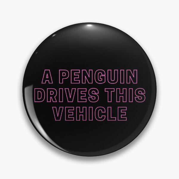 Item preview, A penguin drives this vehicle designed and sold by LukjanovArt.