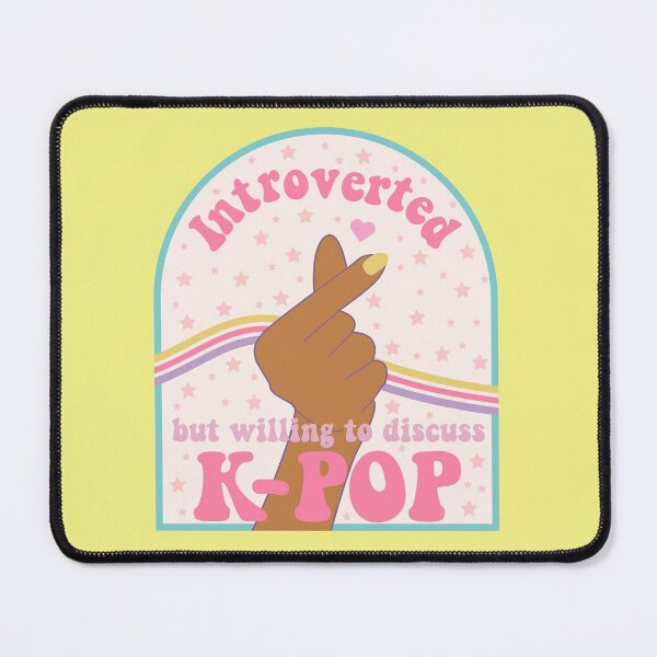 Item preview, Introverted but willing to discuss k-pop hand designed and sold by racharanha.