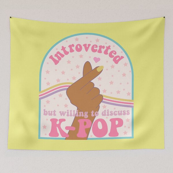 Item preview, Introverted but willing to discuss k-pop hand designed and sold by racharanha.