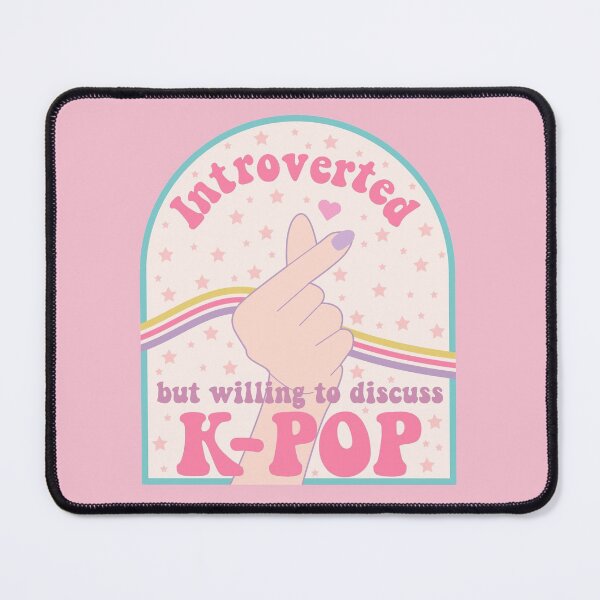 Item preview, Introverted but willing to discuss k-pop hand designed and sold by racharanha.
