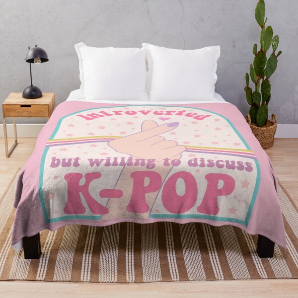 Item preview, Introverted but willing to discuss k-pop hand designed and sold by racharanha.