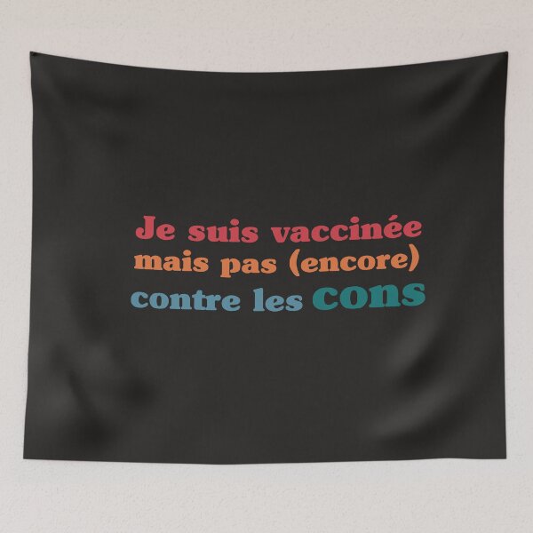Item preview, I'm vaccinated but not (yet) against idiots designed and sold by saturdayride.