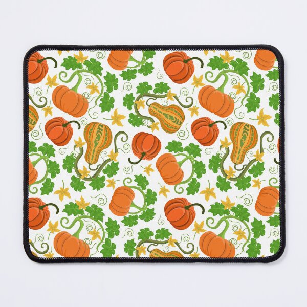 Item preview, Blooming pumpkins in a white background. designed and sold by Natalya Alexandrou.