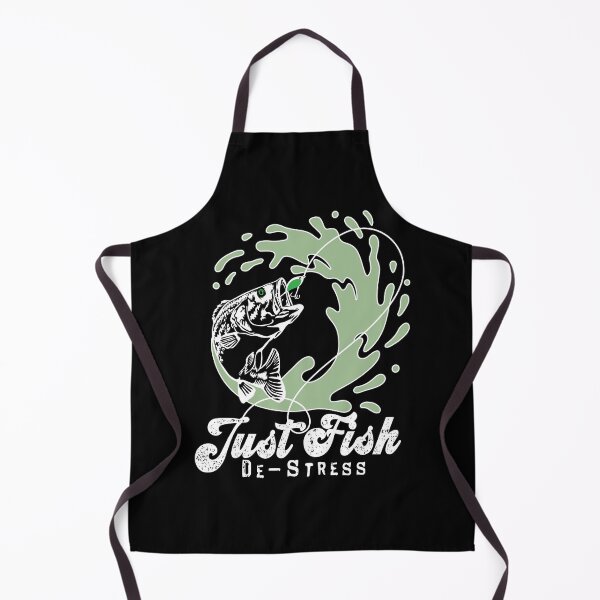 Item preview, JUST FISH DE-STRESS, FISHING IS MY THERAPY designed and sold by FlutteringWings.