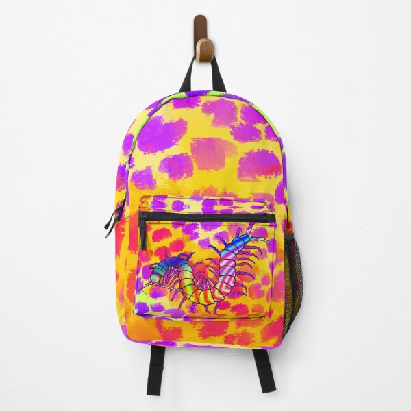 Item preview, Colorful Centipede | Cheetah Print (Gold/Fuchsia) designed and sold by techno-mantis.