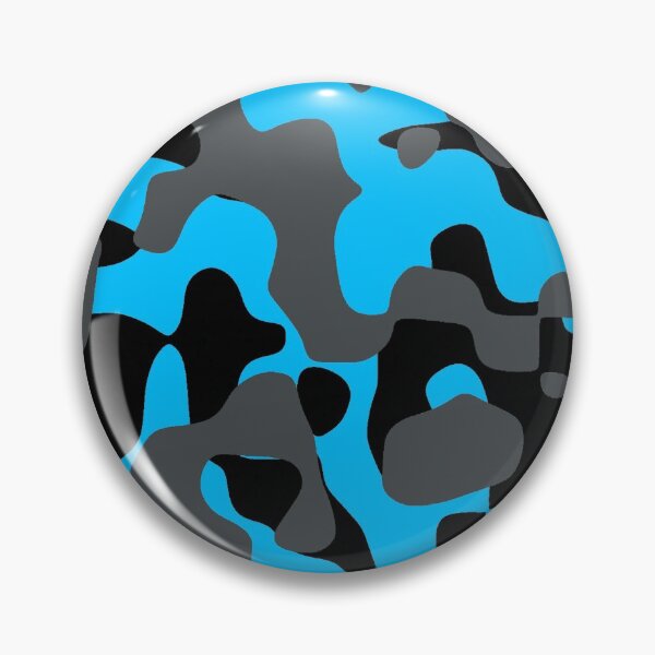 Item preview, Deep Sky Blue Camo Pattern designed and sold by NexusArts.
