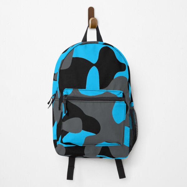 Item preview, Deep Sky Blue Camo Pattern designed and sold by NexusArts.