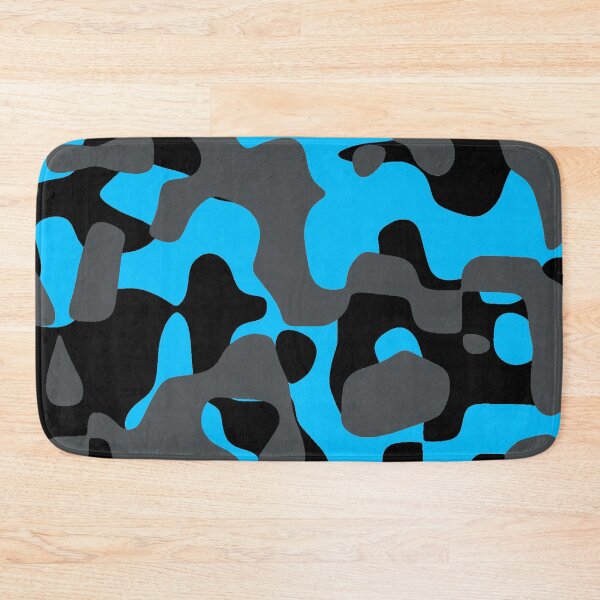 Item preview, Deep Sky Blue Camo Pattern designed and sold by NexusArts.