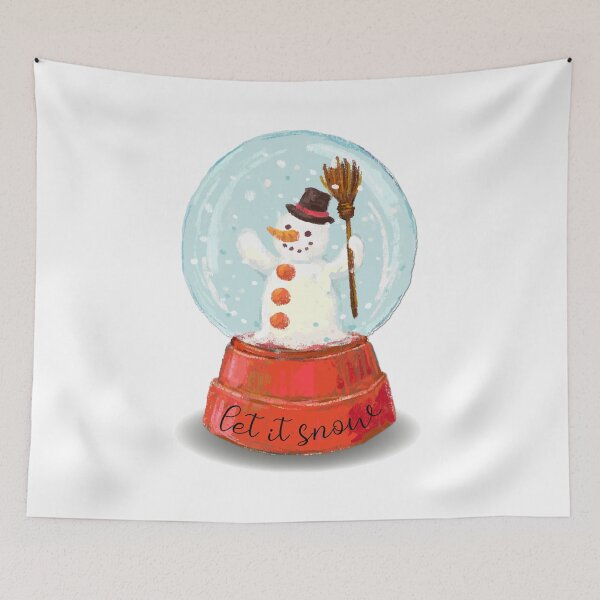 Item preview, Snow Globe - Let It Snow designed and sold by Martini-Four.