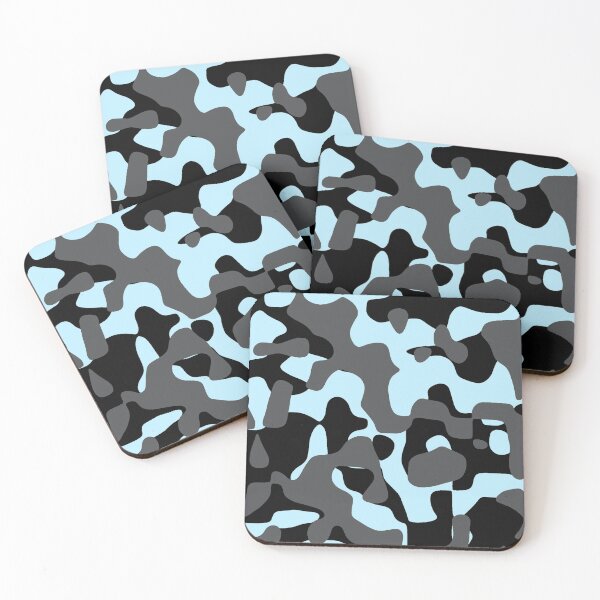 Item preview, Light Sky Blue Camo Pattern designed and sold by NexusArts.
