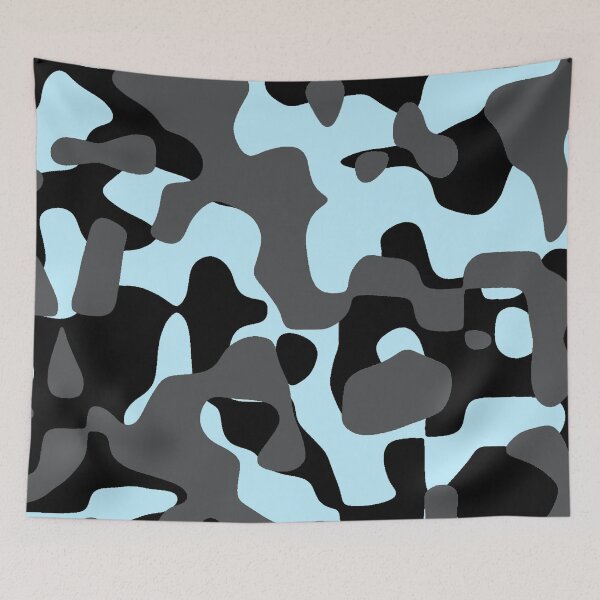 Item preview, Light Sky Blue Camo Pattern designed and sold by NexusArts.