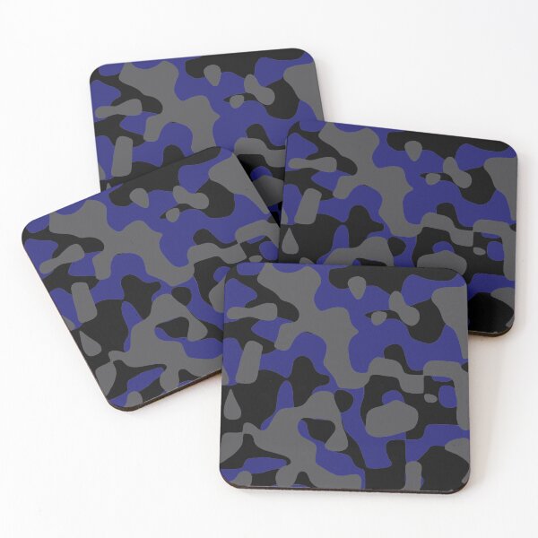 Item preview, Midnight Blue Camo Pattern designed and sold by NexusArts.