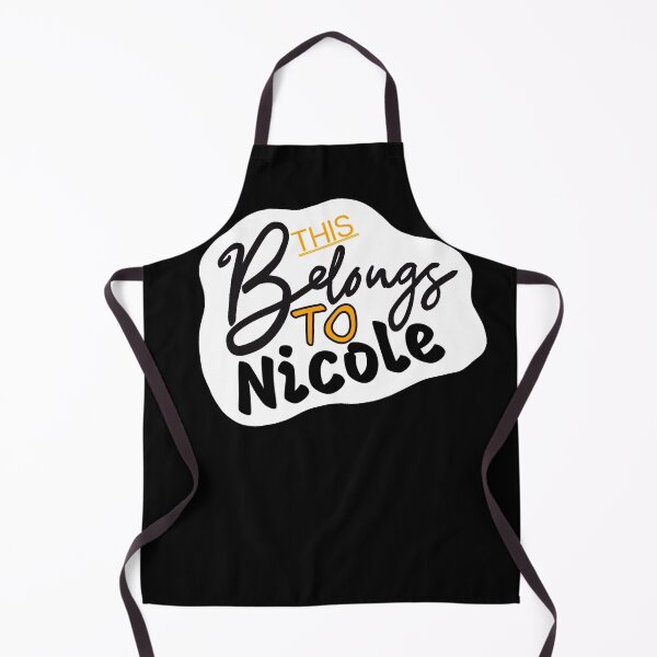 Item preview, This Belongs To Nicole - Personalized Gift designed and sold by ThatsJustJilly.