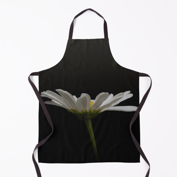 Item preview, Daisy on Black Background with Oil Paint Effect- Garden designed and sold by Lisa Thomas.