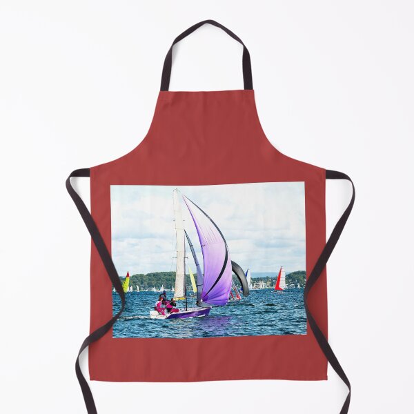 Item preview, Children sailing racings sailboats with colourful sails. Lake Macquarie. designed and sold by sunnypicsoz.