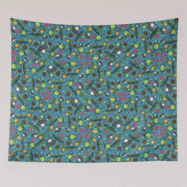 Aperçu de l'œuvre Space & Sweets Textile créée et vendue par Lauren Jeanette.