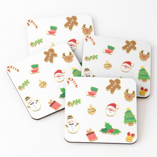 Item preview, Christmas Elements Pattern designed and sold by Cosix.