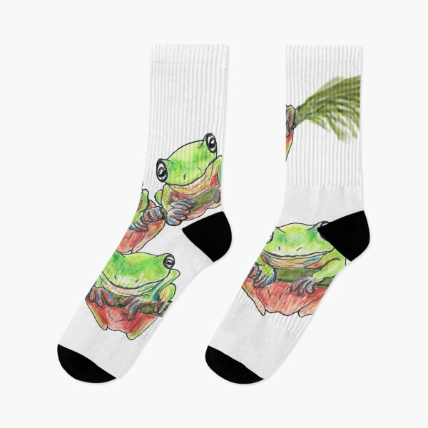 Item preview, Tree Frogs on a log designed and sold by CheranY.