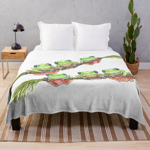 Item preview, Tree Frogs on a log designed and sold by CheranY.