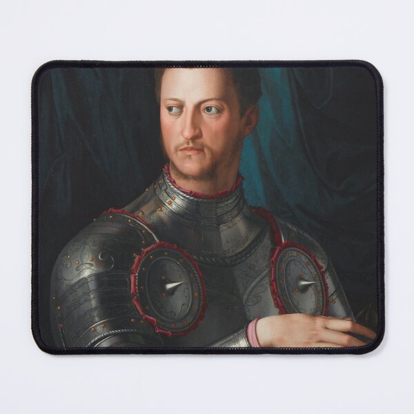 Item preview, Cosimo I de' Medici in Armour by Agnolo Bronzino designed and sold by classicartcache.