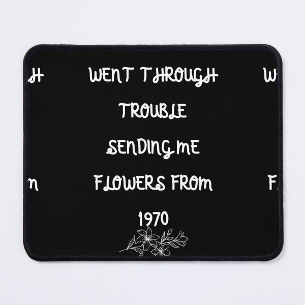 Item preview, Copy of Flowers From 1970 (lyrics) designed and sold by FutureKolor.