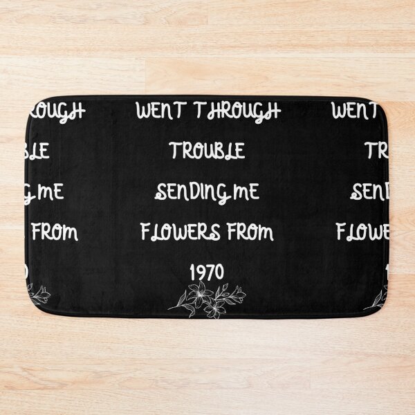 Item preview, Copy of Flowers From 1970 (lyrics) designed and sold by FutureKolor.