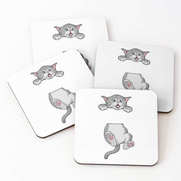 Item preview, cute funny cat cat cat designed and sold by HandsomeCat.