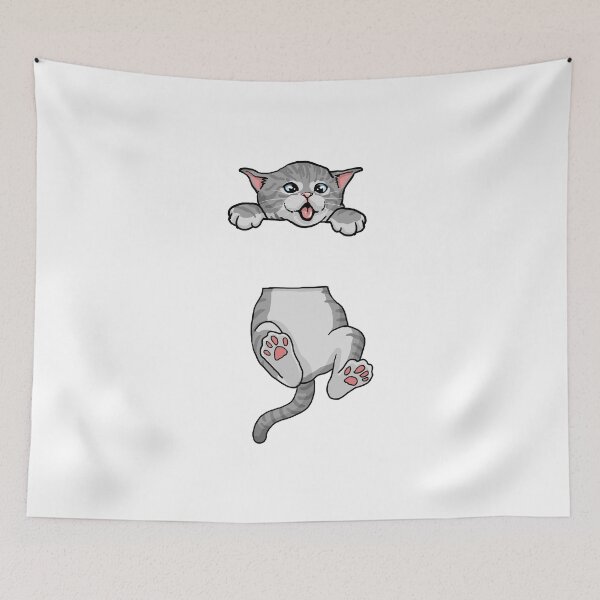 Item preview, cute funny cat cat cat designed and sold by HandsomeCat.