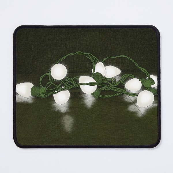 Item preview, Lights in white satin designed and sold by MegsWhimsy.