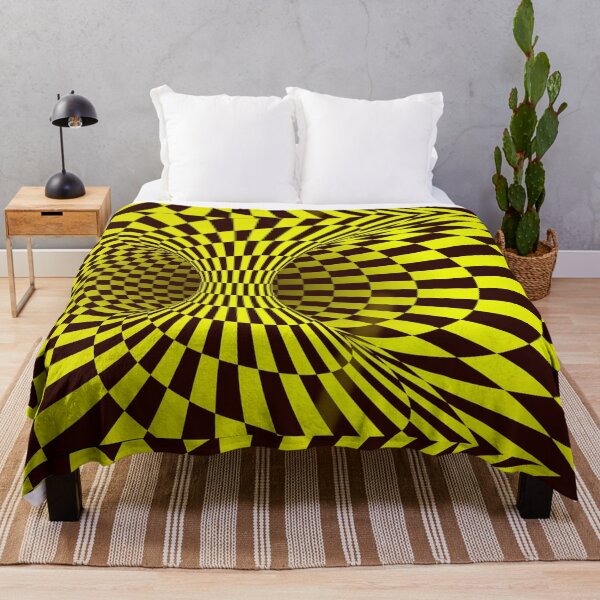 Item preview, Yellow Trippy optical illusion  designed and sold by Designs Of all kinds.