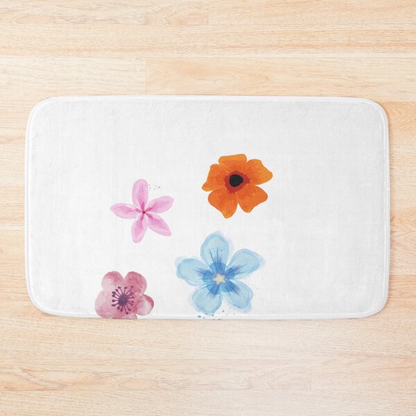 Item preview, Little blue and pink flowers ~ stickers sticker  designed and sold by maroon54.